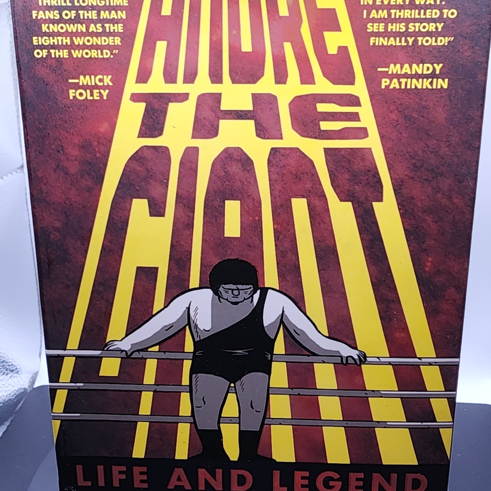 2014 Andre the Giant : Life and Legend, Paperback Book by Brown, Box.